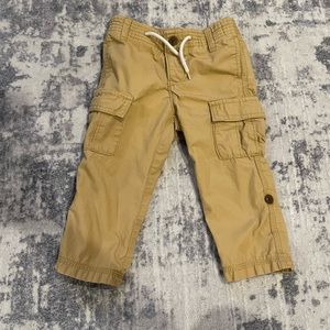 Baby Gap, tan cargo pants boy